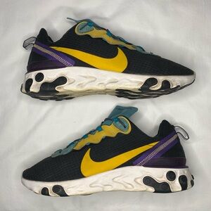 Nike React Element 55 PRM 'ACG' Size 10.5 CI9593-002 Black/Orange Men's Sneaker